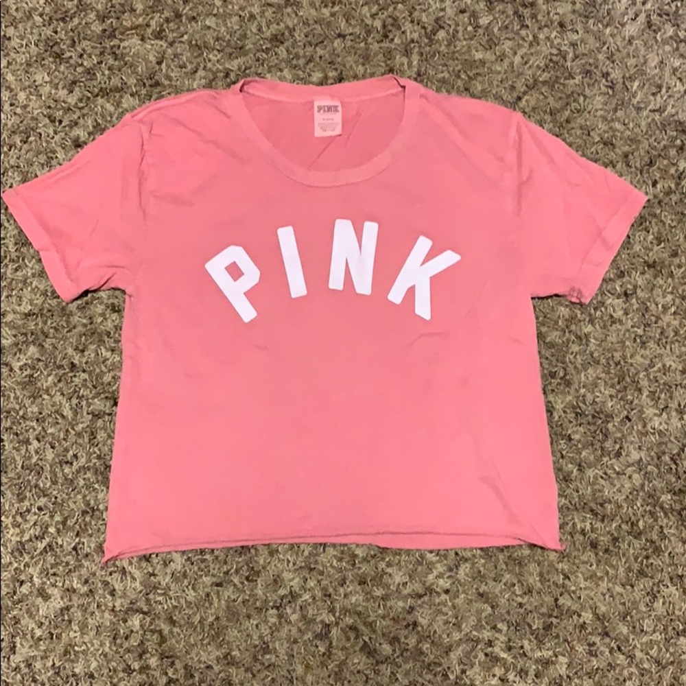 Victoria’s Secret Pink crop T-shirt